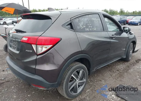 2021 Honda Hr-V Awd Ex из США, поврежденный, VIN 3CZRU6H57MM728233